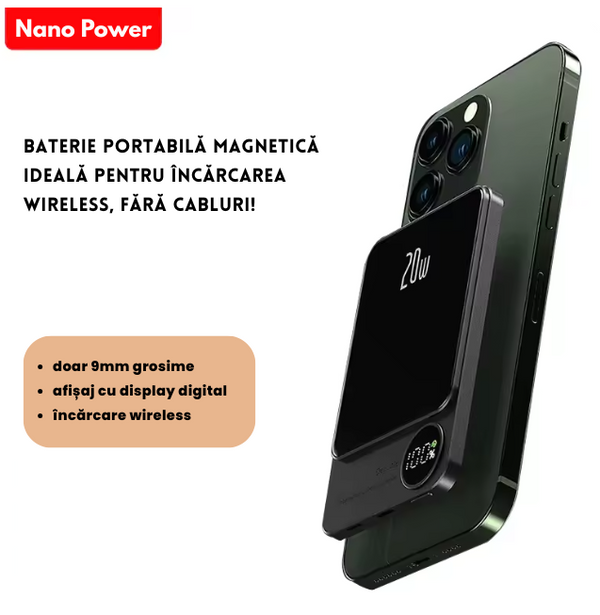 Baterie Portabilă NanoPower